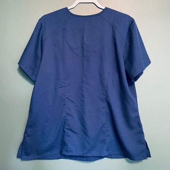 Grey's‎ Anatomy Scrub Top, Women's Size 2XL, Royal Blue - Picture 4 of 4